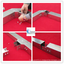 Metal Cable Trunking Duct Tray with Cover (SGS, UL,cUL)